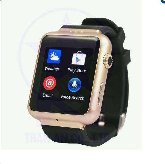 Đồng hồ thông minh Smartwatch Uwatch K8 Wifi 3G (Vàng)